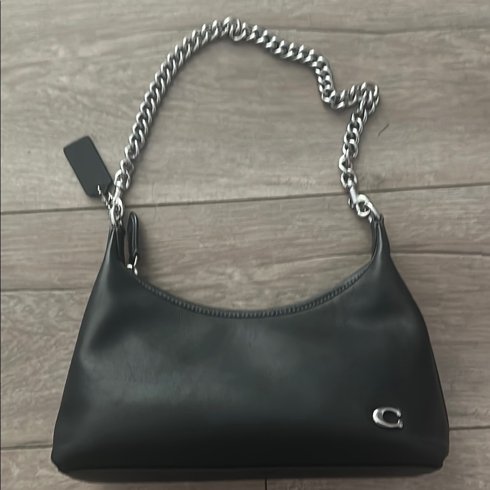 C Brand Classic Black Shoulder Bag